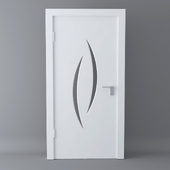 Белая дверь - Modern white door