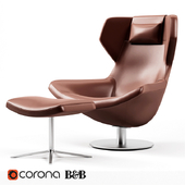 "B&B" Italia Metropolitan '14 chair 2