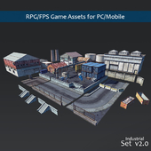 RPG / FPS Game Assets for PC / Mobile (Set v2.0)