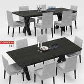 Casamilano table with chairs PAT Flexform