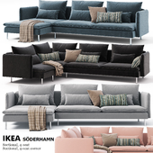 Corner sofas Ikea SODERHAMN Sectional, 4-seat, Sectional, 4-seat corner
