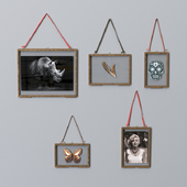 Brass & Glass Picture Frames