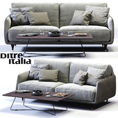 Ditre Italia ELLIOT 2-er Maxi Sofa
