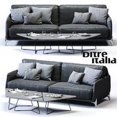 Ditre Italia ELLIOT 3-er Maxi Sofa