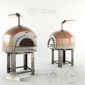 Pizza oven AS TERM D100K for firewood
