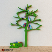 Children's  tree bookcase