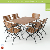 BRAZIL Table & Chair by MBM