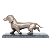 Statuette of dachshund
