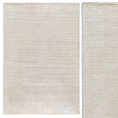 Carpet Benuta Lines Viscose Cream Rug