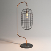 Table lamp Golden Cage