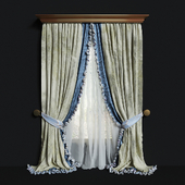 Curtain with eaves
