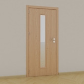Interior Door with Center Glass
