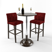 Table and Stool for Sparkling Wine