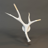 ROLL and HILL Superordinate Antler Sconce by Jason Miller 3D model