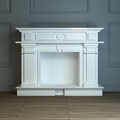 Decorative fireplace, камин