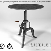 Butler Specialty Company Metalworks Hall Table at Wayside Furniture