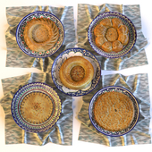 Eastern Bread (Uzbek Flat Cakes)