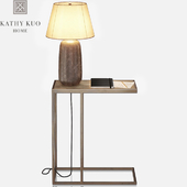 Kathy Kuo - Brass Side Table