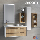 Комплект мебели для ванной комнаты ARCOM POLLOCK COMPOSITION 36