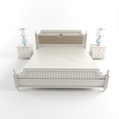 White pearl bed