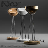 Floor lamp collection Mushrooms from the interior design studio DOCOby