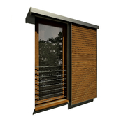 Window with shutters / Window with shutters