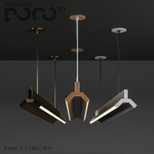 Luminaire Y-Collection from the interior design studio DOCOby