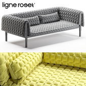 Ruche large settee low back