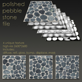 Pebble stone tile