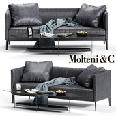 Molteni&C CAMDEN Low Backrest Sofa