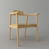 Oak wood chair