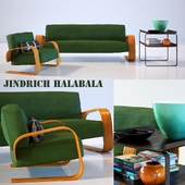 Jindrich Halabala`s set