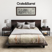 Crate&Barrel bedroom