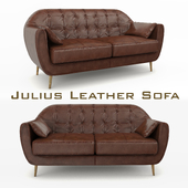 Julius Leather Sofa