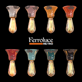 Потолочный светильник D 100 Ferroluce RETRO коллекция VINTAGE