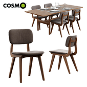 Cosmo / Trestle Table + Civil Chair