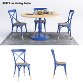 Betty Round Dining Table