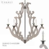 Durand chandelier by Currey&Company