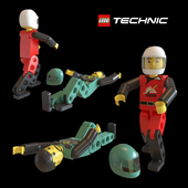 Lego человечки technic