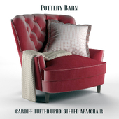 Pottery Barn Cardiff Tufted Upholstered Armchair