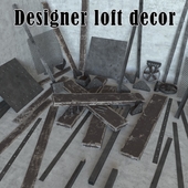 Designer loft decor (for the competition)