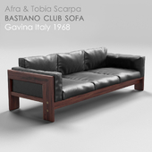Afra & Tobia Scarpa Bastiano club sofa Gavina 1968