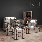 Мебель / RH Richards Metal Trunk Furniture