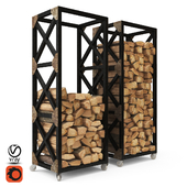 Firewood Storage Rack Boston Loft