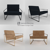 Thin Frame Lounge Chair Lawson Fenning