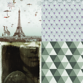Wall &deco - Contemporary Wallpaper Pack 44