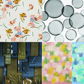Wall&deco - Contemporary Wallpaper Pack 12