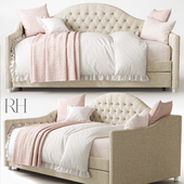 RH REESE TUFTED DAYBED WITH TRUNDLE