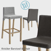 Blu Dot Knicker Barstool and Chair