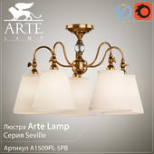 Люстра Arte Lamp Seville A1509PL-5PB